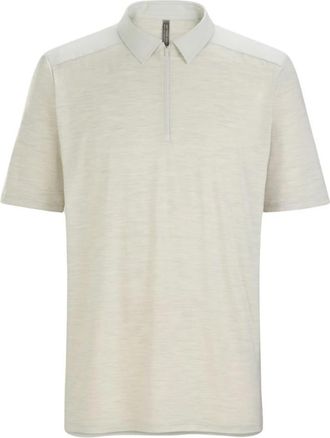 Arc'teryx Frame SS Polo Shirt - Heren - Polos - Beige - XL - Wol - Tops