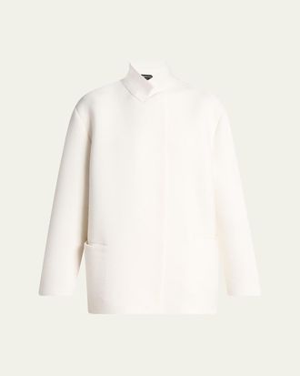 Tom Ford Wool-Cashmere Knit Jacket