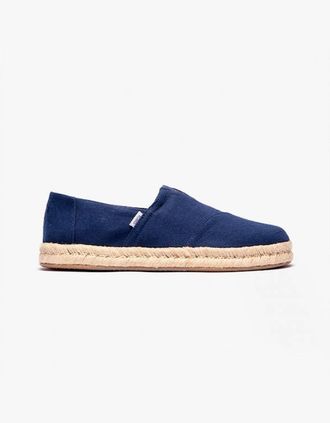 Toms Mens TOMS ALP ROPE 2.0 Mens Espadrille Navy - Blue - Size: 10
