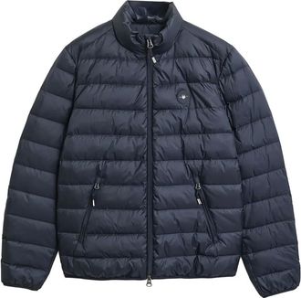 GANT Lichtgewicht donsjack - Blauw