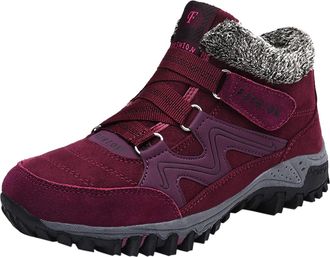 Generic Womens Arch Support Walking Trainers Ladies Wide Fit Gym Shoes Warm Cotton Shoes for Women Outdoor Sports Climbing Hiking Winter Thermal Boots Walking