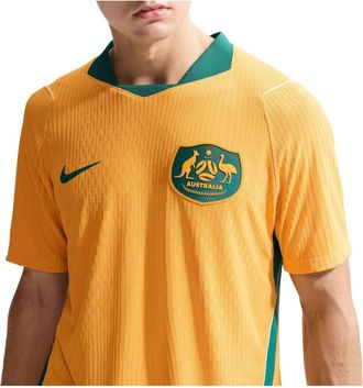 Nike Australia 2026 Match Home Aero-FIT Authentic Jersey Sport Gold Mystic Green Sail IH0895-704