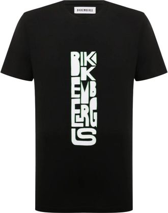 Dirk Bikkembergs T-shirt - Heren - T-shirts - Zwart - S - Tops