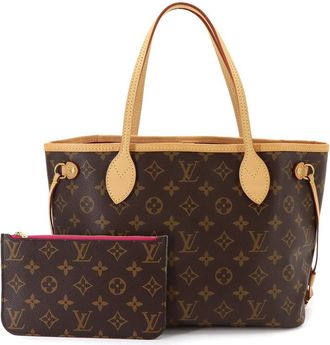 Louis Vuitton Monogram Brown Pivoine Monogram Handbag Tote Bag (Pre-Owned)
