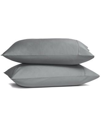 J. Queen New York 300 Thread Count Premier Sateen Pillow Case Pair