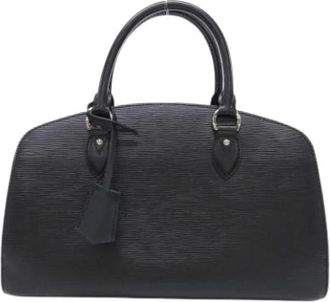 Louis Vuitton Pre-owned Vintage Handbag - Dames - Vintage Handtas - Zwart - ONE Size - Leer - Vintage