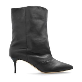 Iro Iro, Schoenen, Dames, Zwart, 38 EU, Leer, Gehakte enkellaarzen Loly