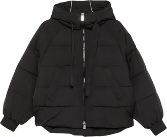 Pinko Dicentra Imbottito Tela Quilted Hooded Down Jacket