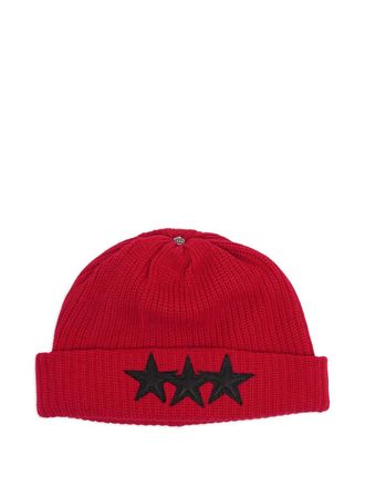 Chrome Hearts Muts met sterpatch - Rood