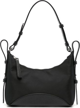 Zanellato Mita panelled shoulder bag - women - Calf Leather/Fabric - One Size - Black