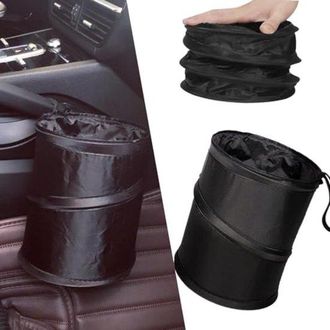 No Brand Papelera Plegable Para Coche - Cubo De Basura Impermeable Para El Coche
