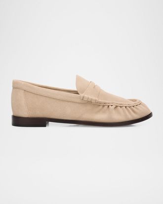 Rag & Bone Lexi Suede Penny Loafers