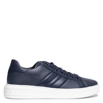 Bally Mirty Leather Low-Top Sneakers