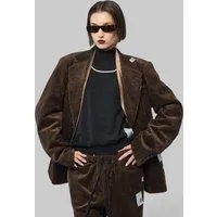 Miharayasuhiro Attached Tie Corduroy Jacket