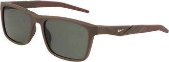 Nike Radeon 1 Fv 2402 Zonnebril - Heren - Zonnebrillen - Bruin - 55 MM - Accessoires