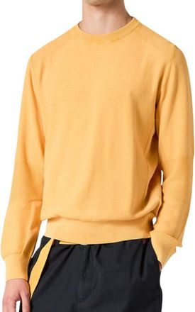 Parajumpers Mens Orval Yellow Crewneck Sweatshirt Wool - Size Large
