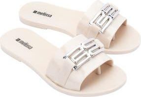 Melissa Babe Slide Sandal in Beige at Nordstrom Rack, Size 10