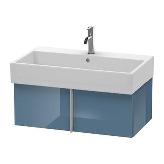 Duravit Mueble De Pared Duravit Vero Air 78,4 X 43,1 Cm, 1 Extra&iacute;ble, Para Vero Air 235080, Color (frente/cuerpo): Laca De Alto Brillo Stone Blue - Va61270474