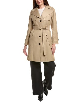 Via Spiga Belted Trench Coat