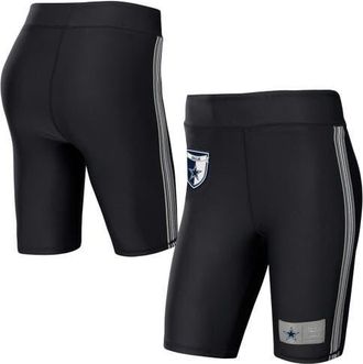WEAR by Erin Andrews Womens WEAR by Erin Andrews Black Dallas Cowboys Biker Shorts at Nordstrom, Size X-Large