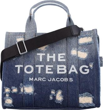Marc Jacobs The Rip And Repair Denim Medium Tote Bag