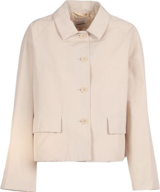 Aspesi Cropped Classic Collar Jacket