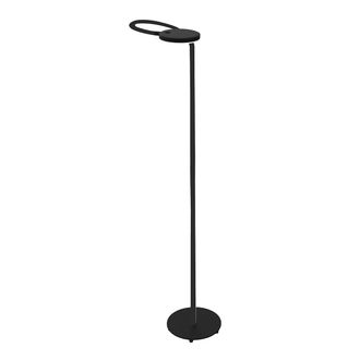 Steinhauer Mexlite - L&aacute;mpara De Pie - Platu - Negro - Pl&aacute;stico Metal
