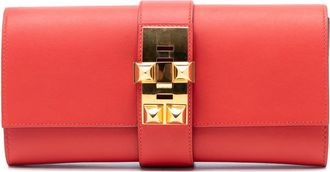 Herm&egrave;s Pre-owned Hermes Tadelakt Medor Clutch 23 POU7ALG0ING21KFC