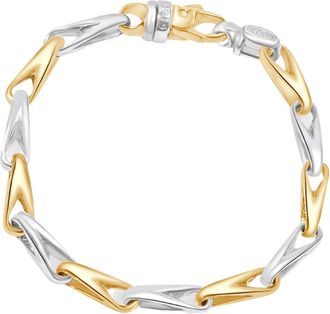 Pompeii3 Mens Seed Link 14k Gold (30gram) or Platinum (48gram) 6mm Bracelet 8.5