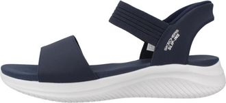 Skechers Ultra Flex 3.0 Summerville - Dames - Sport - Blauw - Maat: 39 EU Synthetisch