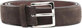 Orciani Bruin su&egrave;de Amalfi riem - Heren - Riemen - Bruin - 110 CM - Su&egrave;de - Accessoires