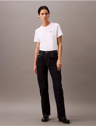 Calvin Klein Jeans Calvin Klein Womens 90s Straight Fit Jeans - Blue - 27W x SL