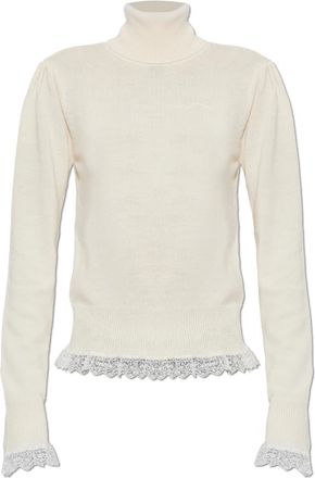 Ganni Donna, Maglie, Beige, M, new