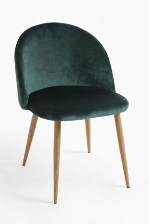 Regalos Miguel Packs Sillas Comedor - Pack 2 Sillas Vint Terciopelo - Verde