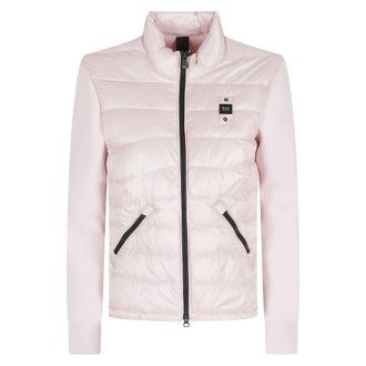 Blauer Winter Jackets, female, Pink, Size: L Haskel Scuba Sleeves Jacket