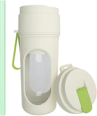 OEM Licuadora Port&aacute;til Recargable Por Usb De Color Verde, Exprimidor De Viaje, Capacidad De 450 Ml, Vaso Exprimidor De C&iacute;tricos, Ideal Para Amantes De Los