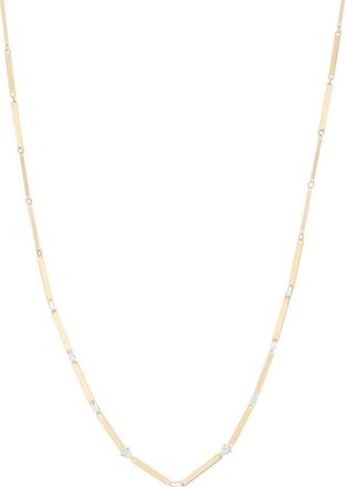 Lana Jewelry 14K Gold Fancies Diamond Station Necklace in 14K Yellow Gold at Nordstrom, Size 16