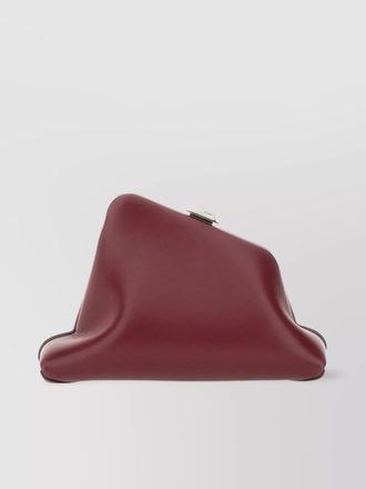 The Attico leather clutch bag