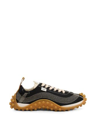 Ami Trainers Black And Ivory Mirage