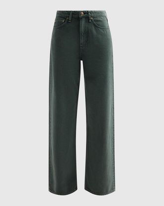 Rag & Bone Logan Wide-Leg Denim Jeans