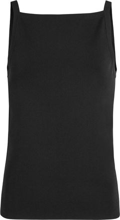 Joseph Ribbed Stretch-knit Tank - Black - S (UK8-10 / S)