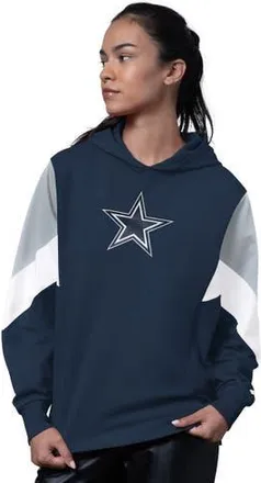 Starter Womens Starter Navy Dallas Cowboys Scrimmage Hoodie at Nordstrom, Size Xx-Large