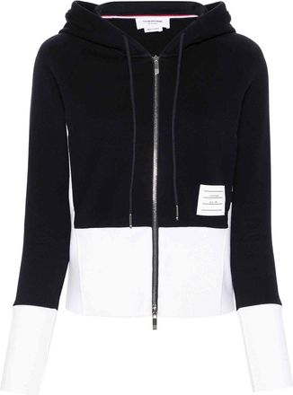 Thom Browne Blouson Zip Up Hoodie