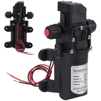 OEM Bomba De Agua De Alta Presi&oacute;n De 12 V - Caudal: 5 L/min - Presi&oacute;n M&aacute;xima: 116 Psi - Autocebante Para Barcos Y Autocaravanas -crezuo