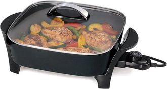 Presto 12-Inch Non-Stick Skillet With Glass Lid