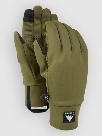 Burton Stretch Liner Gloves verde