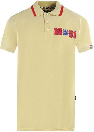 Aquascutum Heren London 1851 Polo Shirt (Lichtgeel)