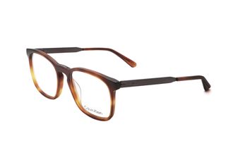 Calvin Klein Mens 53mm Blonde Havana Opticals