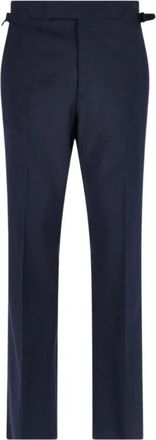 Vivienne Westwood Kostuumbroek - Heren - Nette broeken - Blauw - M - Wol - Broeken
