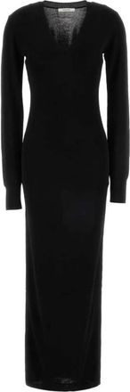 Entire studios Robe Jurk - Dames - Maxi kleedjes - Zwart - XS - Kleedjes